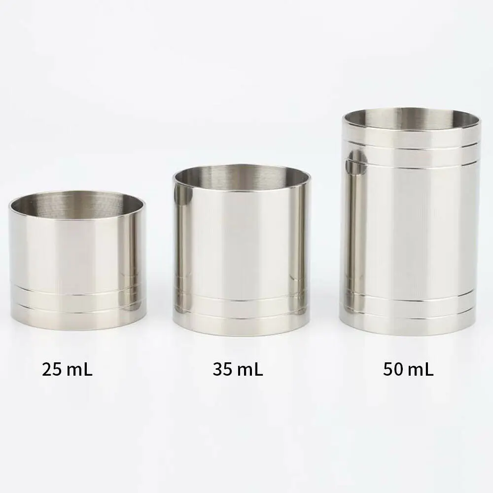 Wine Measures Cup Stainless Steel Bar Wine Cocktail Shaker Jigger Drink