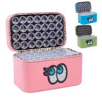

84 Slots Diamond Storage Box Diamond Embroidery Rhinestones Painting Accessory Jewelry Beads Nail Art Pills Organizer Carry Case