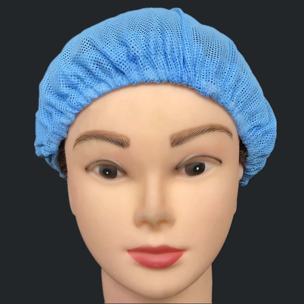 Net Cap Hairnet Dust Cap Women Workshop Work Male Ma'am Food Manufacturer Cook Hat Dustproof Kitchen Ventilation Chef