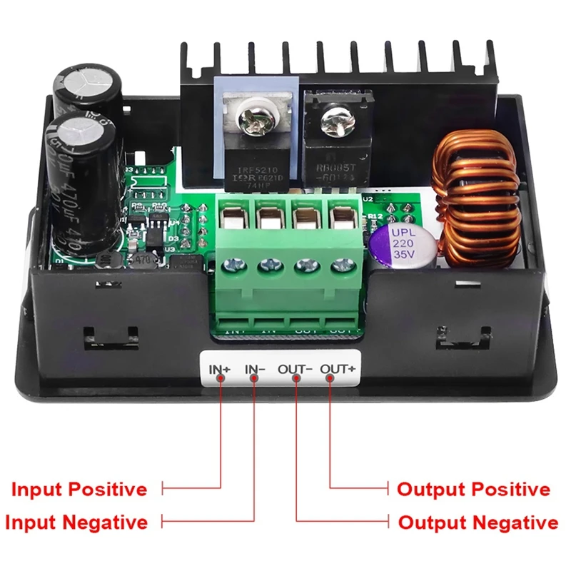 Dps3005 Communication Function Constant Voltage Current Step-Down Power Supply Module Voltage Converter Lcd Voltmeter 32V 5A