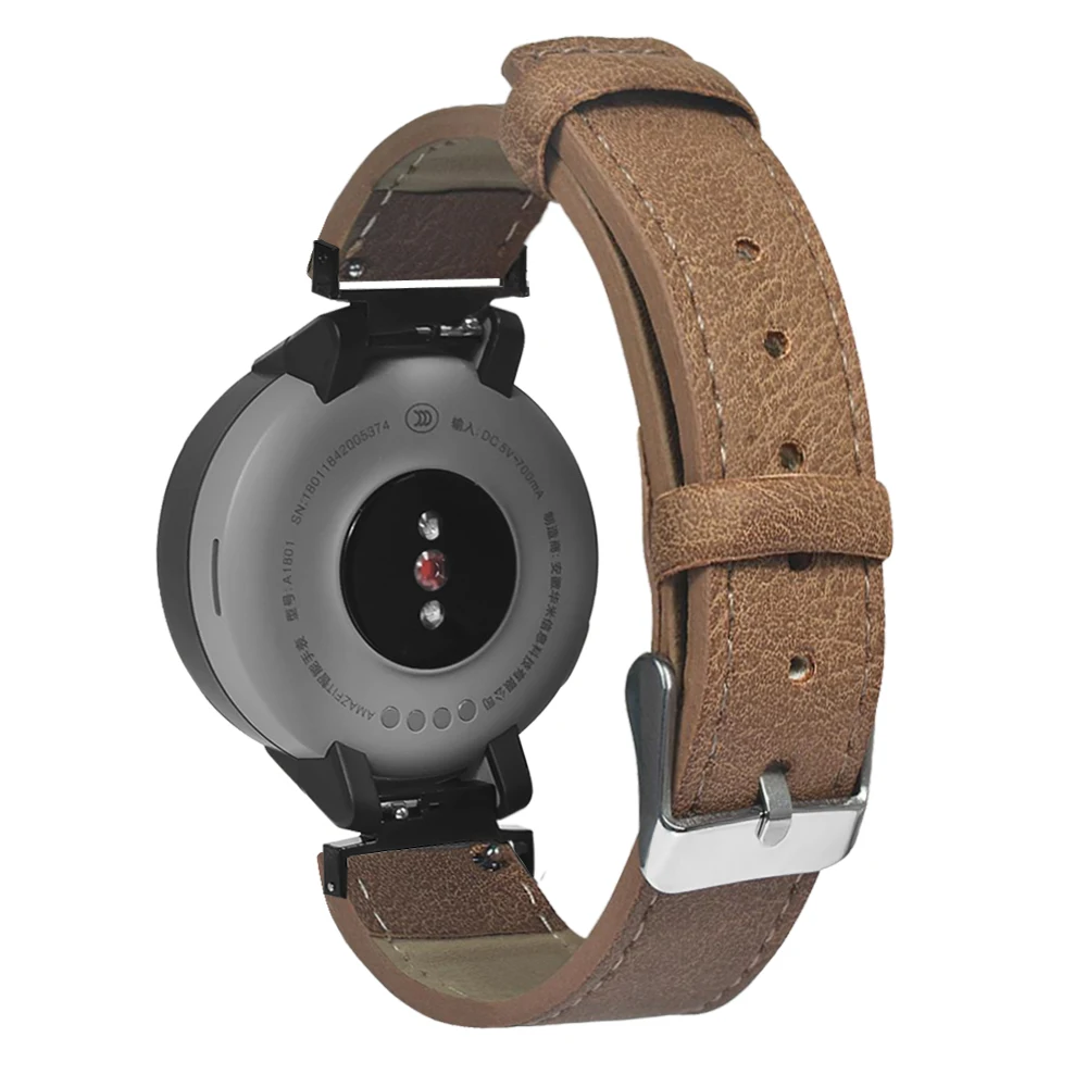 Сменный кожаный ремешок в стиле ретро для Xiaomi Huami Amazfit Verge 3 сменный часов