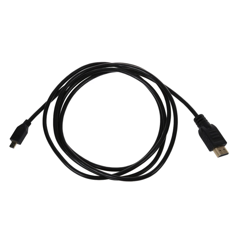 Кабель AV/HDMI 6 футов высокое разрешение Micro HDMI (тип D)-HDMI A) кабель для видеокамеры GoPro