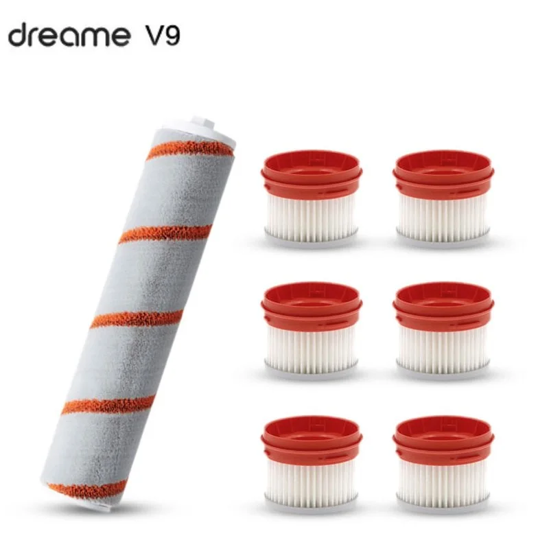 

Dreame 7Pcs/set Roller Brushes Filter Replacements for V9 Cordless Handheld Vacuum Cleaner
