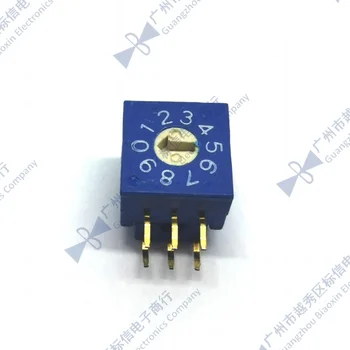 

0-9 rotary coding switch 10-bit PCB 4C1 2C8 positive code 3:3 vertical