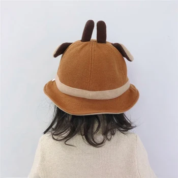 

1-4Y Autumn Baby Hat Cap Children Cotton Hats Children cat ears sun hat Kids Cute Cartoon Boy Girls Hats