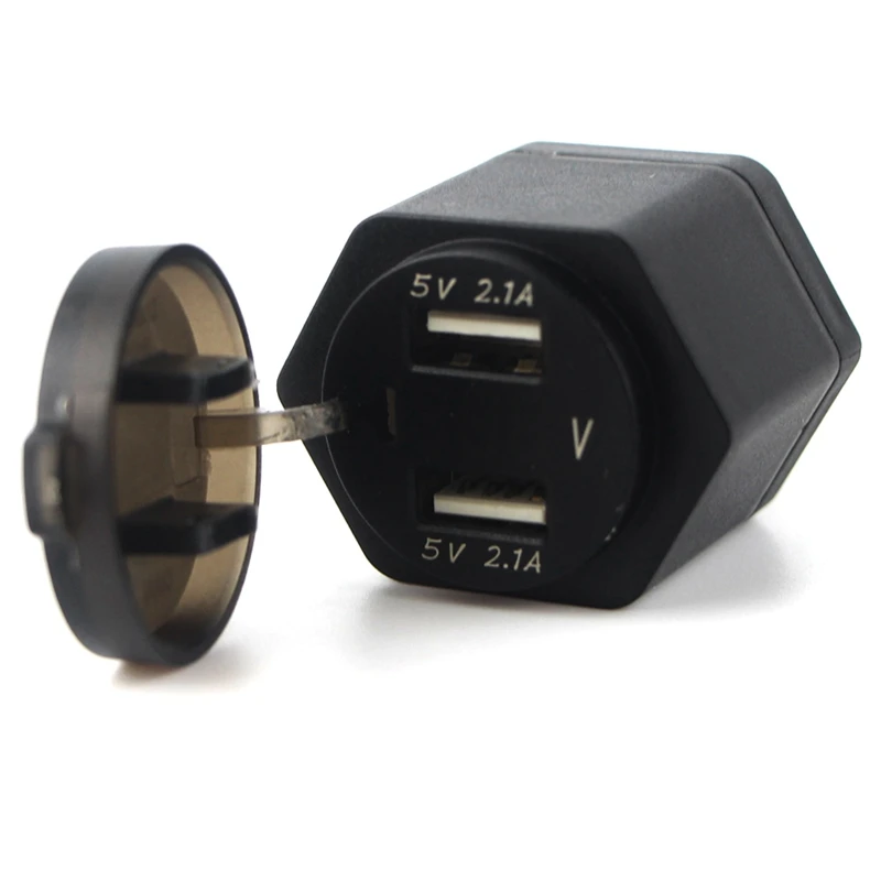 Мотоциклетное двойное USB зарядное устройство для BW R1250GS/ADV LC зарядное устройство для Triumph Tiger для Ducti Multistrada 1200 прикуриватель