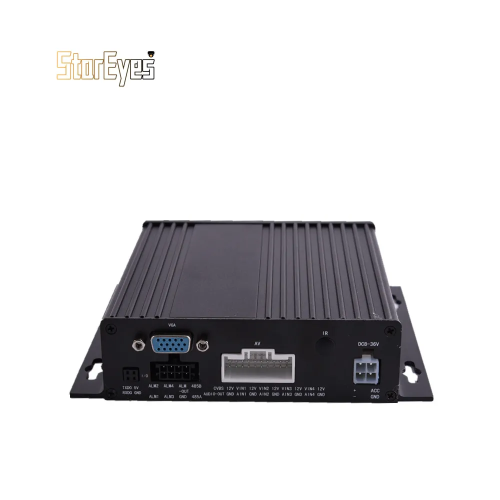 4CH AHD 720P sd-карта Мобильный DVR