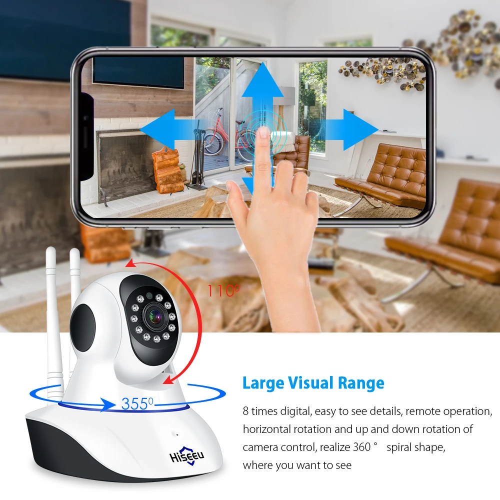 IP камера видеонаблюдения 1080P Wi Fi 2 МП ночное видение|Камеры видеонаблюдения| |