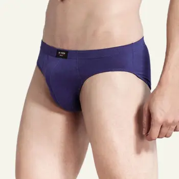 

Fashion New Men's Low Waist Breathable Briefs Cotton Underwear Large Size Panties
