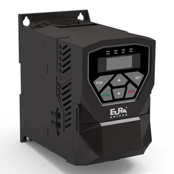 

Three-phase 380V 3KW inverter, AC drive can be installed on DIN rail, AC asynchronous motor variable frequency drive