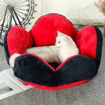 

Dog's Paw Cat Kennel Dog Bed Four Seasons Universal Pet Warm Small and Medium-sized Cat Kennel Cat Supplies Winter Cat Bed