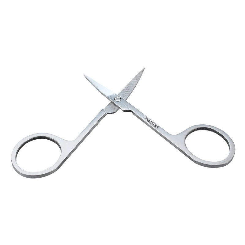 Ножницы для бровей Борода Усы чашка из нержавеющей стали Косметика 9 см|Ножницы