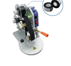 Machine d'impression électrique de ruban couleur à chaud, feuille thermique directe, imprimante de timbres manuelle, Machine de codage, codeur de ruban de Date 