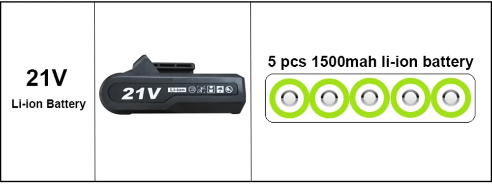 21V Screwdriver Electric Cordless Drill Power Tools Rechargeable Drill Battery Charging Drill Electric Power Bag For Woodworking (6)