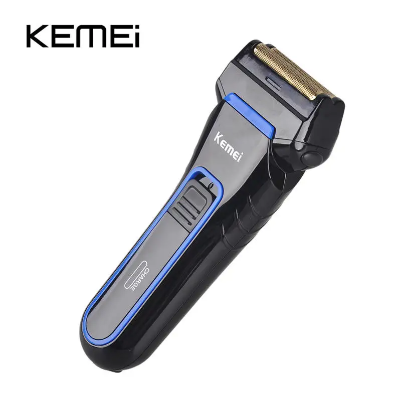 

Kemei Electric Razor for Men Cordless Rechargeable Trimmer Wet and Dry Use Rechargeable Shaver Reciprocating Double Groomer