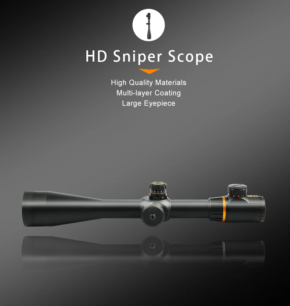 Bestsight 5-15x50 FFP Золотая Оптика прицел с красным зеленым зрением сторона параллакса охотничьи прицелы для снайперская винтовка для страйкбола