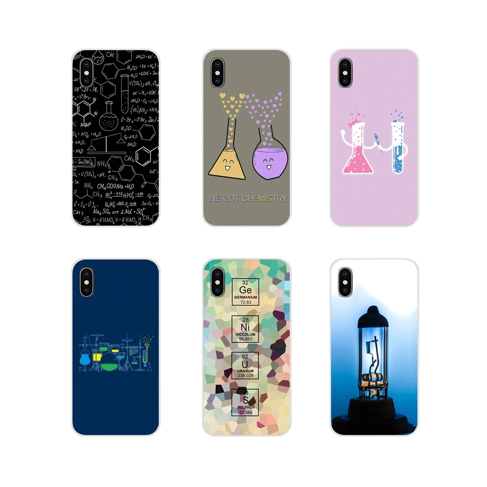 

For Xiaomi Mi4 Mi5 Mi5S Mi6 Mi A1 A2 5X 6X 8 9 Lite SE Pro Mi Max Mix 2 3 2S Science chemistry Accessories Phone Cases Covers