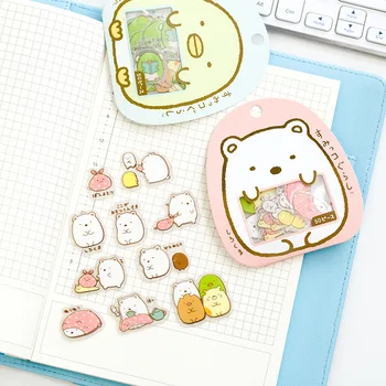 

50 pcs/pack Cute Sumikko Gurashi Diary Label Stickers Decorative Mobile Stickers Scrapbooking DIY Stickers Escolar Papelaria