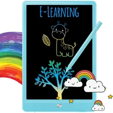 

12 Inch LCD Writing Doodle Tablet Colorful Drawing Graffiti Board Portable Scribbler Light Drawing Pads for 3-6 Year Toddler