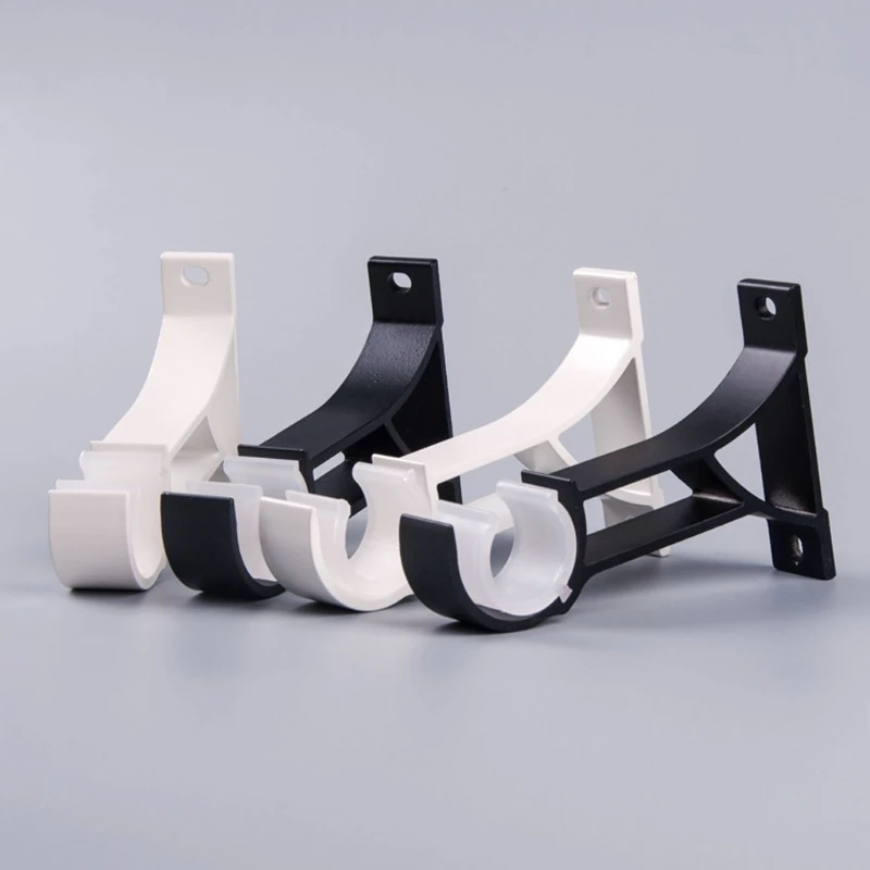 Suporte de Cortina para Pendurar Teto Peças Cortina de Parede Conjunto de Suporte Lateral para Topo de Polegada