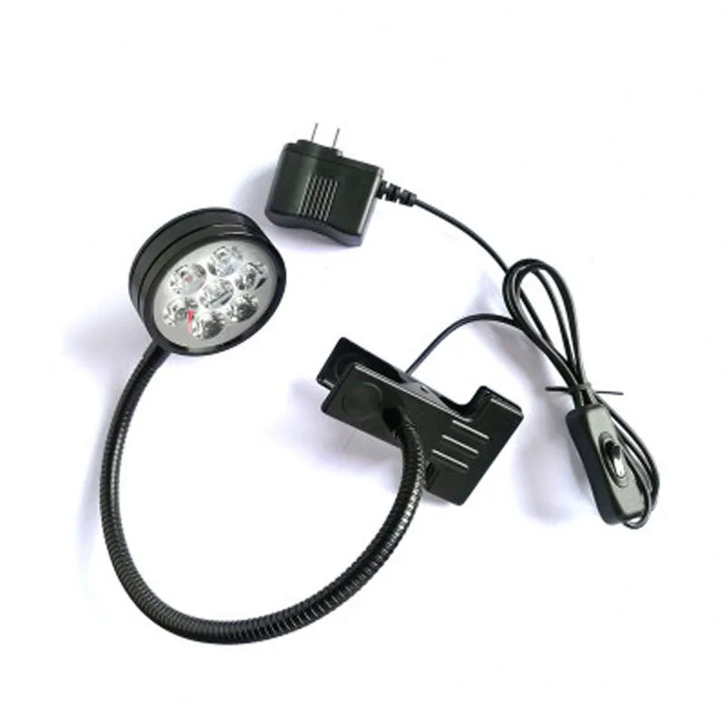 

LED Clip Desk Lamp 110V 220V 405nm Led Flexible Table Lamps Cash Medical Product Detector UV Gel Curing Light For DIY Nail Art