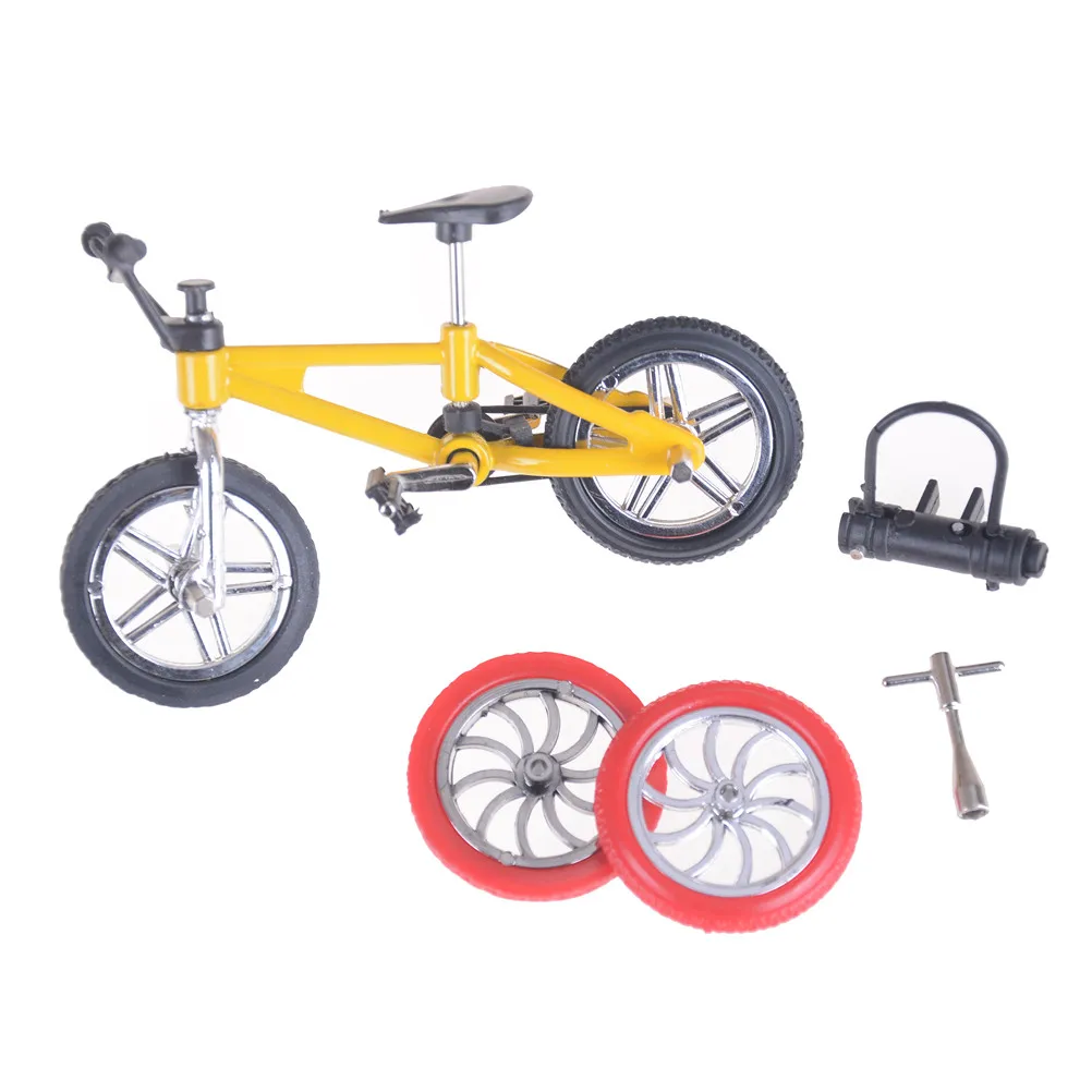 Mini Tech Deck Gadgets Novelty Gag Toys Finger BMX Bicycle Flick Trix Bikes For Kids Gifts Model Bike | Игрушки - Цена: 203,83 - 230,79 руб.