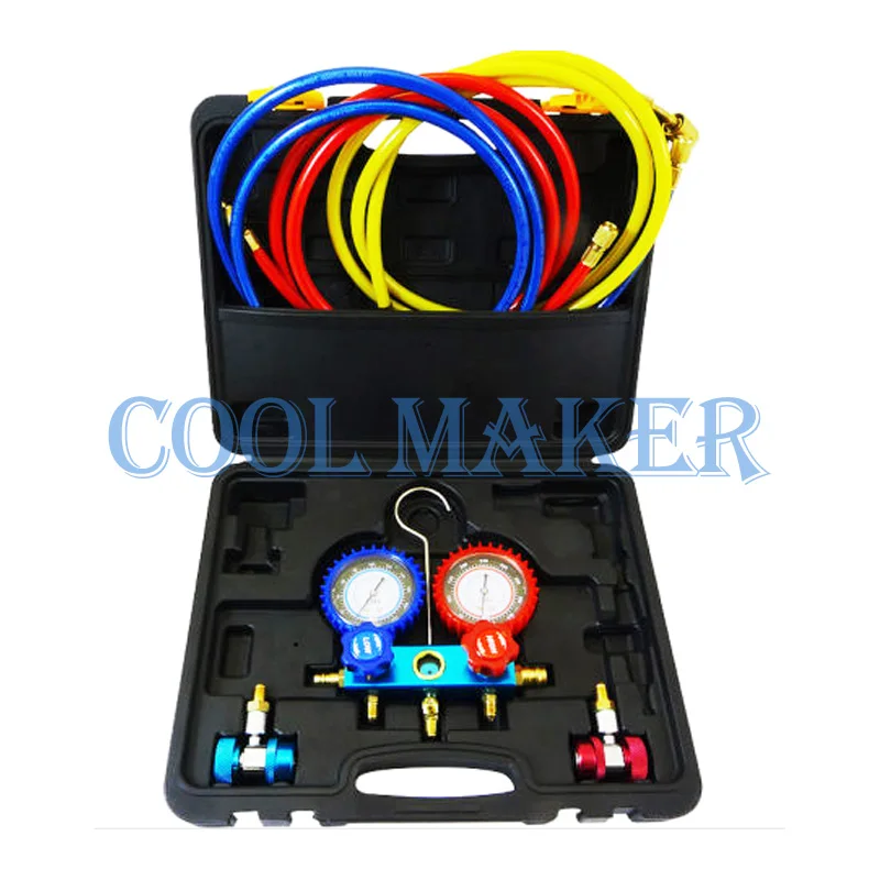 manifold gauge set R134a 134a R22 R12 R410a for auto air conditioning tool | Автомобили и мотоциклы