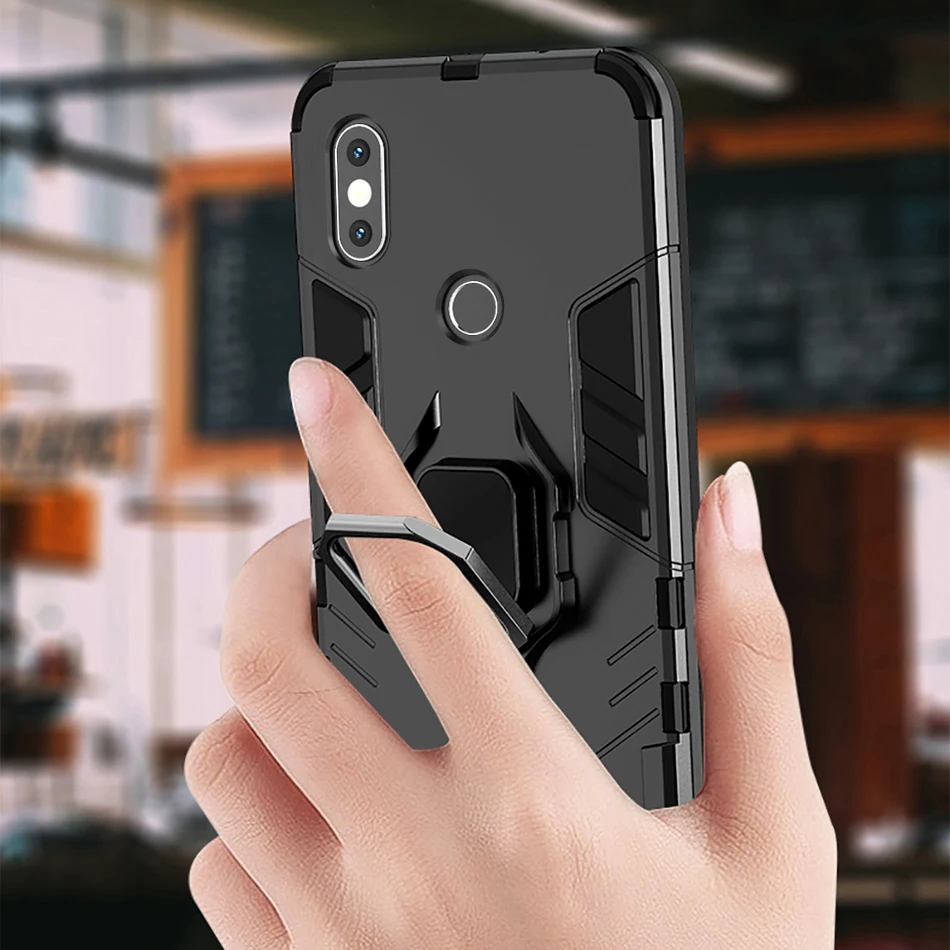 Бронированный чехол для Xiaomi mi Max 3 Чехол защитный бампер кольцо держатель Мягкая силиконовая задняя крышка для Xiao mi max 3 чехол s