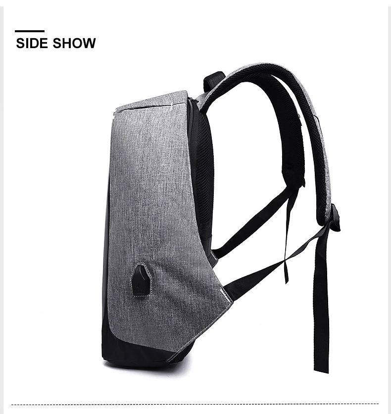 Anti-theft Backpack Bag 15.6 Inch Laptop Men Backpack Waterproof Business USB Charger Rucksack Travel Backbag School Backpack