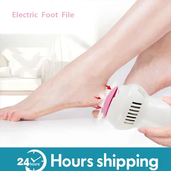 

Professional Foot Polisher Set Remove Dead Skin Callus Remover Batteries Electric Foot File Portable Foot Grinder