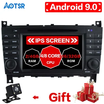 

Android 9.1 9.0 Car DVD Player GPS Navigation For Benz C-Class W203 2004-2007 car headunit multimedia Radio android media player