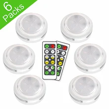 Светодиодный светильник белого цвета на батарейках, светодиодный светильник для кухни с сенсорным датчиком, Ночной светильник для шкафа, настенный светильник с регулируемой яркостью