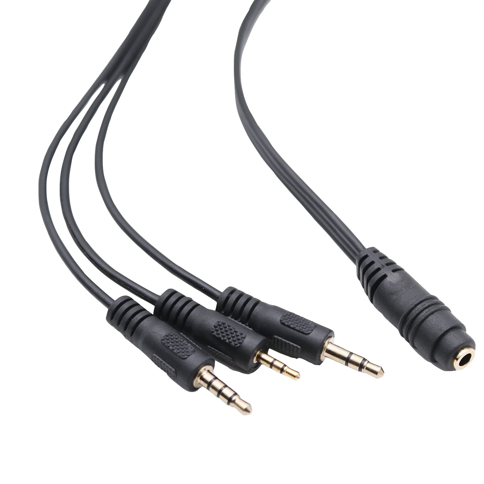 Divisore Audio Per Cuffie E Microfono Adattatore Splitter Cuffie CablesOnline - Da 3.5 Mm TRRS Maschio A 2x TRS Femmina, Per Condividere L'audio Splitter Per Pc Cuffie Con Microfono - Foto 10