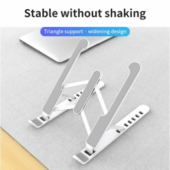 

Adjustable Foldable Non-slip Desktop Laptop Holder Notebook Stand For Notebook Macbook Pro Air iPad Pro DELL HP Laptop Stand