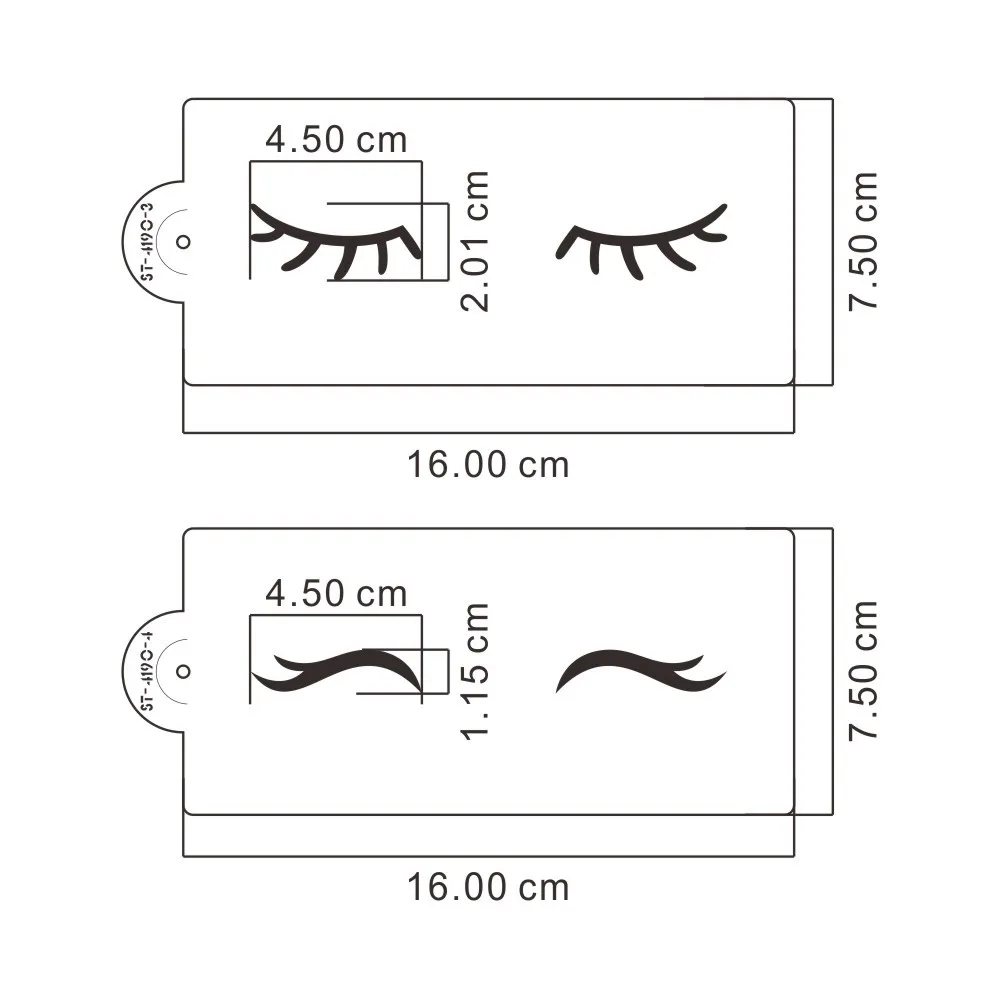 3pcs Unicorn Cake Stencils Cupcake Sugarcraft Decoration Mould Baking Tool Printing mould Kitchen Accessories Coffee tools03