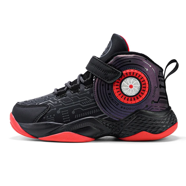 Kids Shoes Trend Cool Boy Outdoor Sneakers Lightweight Activity Supplies Leather Durable Children Casual Running Sport Booties 3