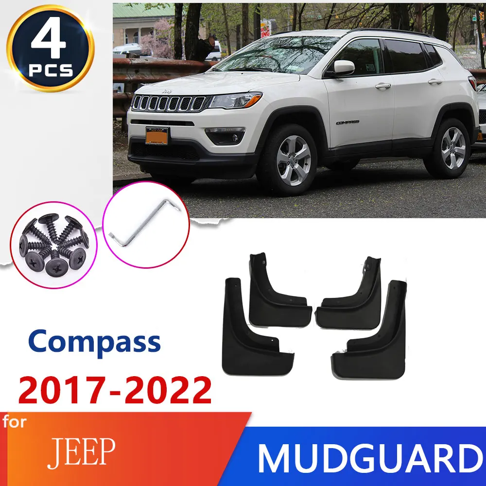 Car Tire Fender Mud Flaps For Jeep Compass 20172022 Perodua Road