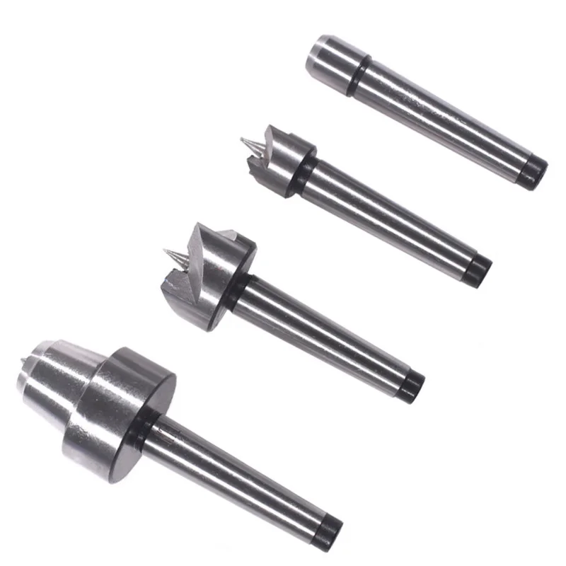 

Accessory Morse Taper Metalworking MT1 Live Center 1MT Bearing Lathe Medium Duty 4pcs Silver