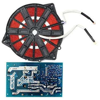 

220V 2500W Induction Heater 20-25KHZ with Coil Electric netic Heating Control Panel for Kitchen Appliance Parts