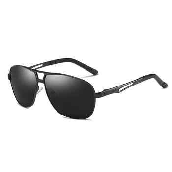 

OFFRAY Sunglasses Aluminium Magnesium Alloy Frame Polarized Men Ultralight Plastic Material Lenses 8521 UV400 Protection Eyewear