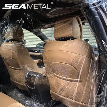 

Car Anti-dirty Pad Car Taxi Isolation Film Anti Droplets Proof Isolation Screen PVC Protective Film For Taxi Driver Passenger