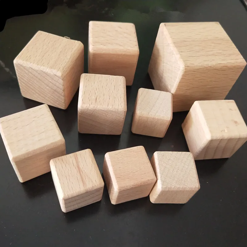 square wood blocks for crafts