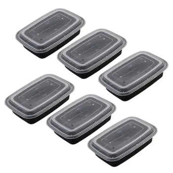

25PCS Meal Prep Containers, 1 Compartment Food Prep Containers, Food Storage Containers with Lids, Reusable Freezer Containers -