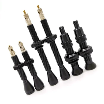 

Fouriers LAM-NZ-TUS LAM-NZ-AMTUS Bike Tubeless Presta Schrader Valve Extender Kit Extension with Core Nut Bicycle Parts