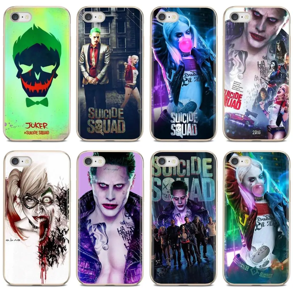 Мягкие чехлы S-отряд F-S-Harley Quinn-C-Joker для Huawei P30 P40 P20 P7 P8 P9 P10 Lite Plus Pro 2015 2016 2017 Mini |