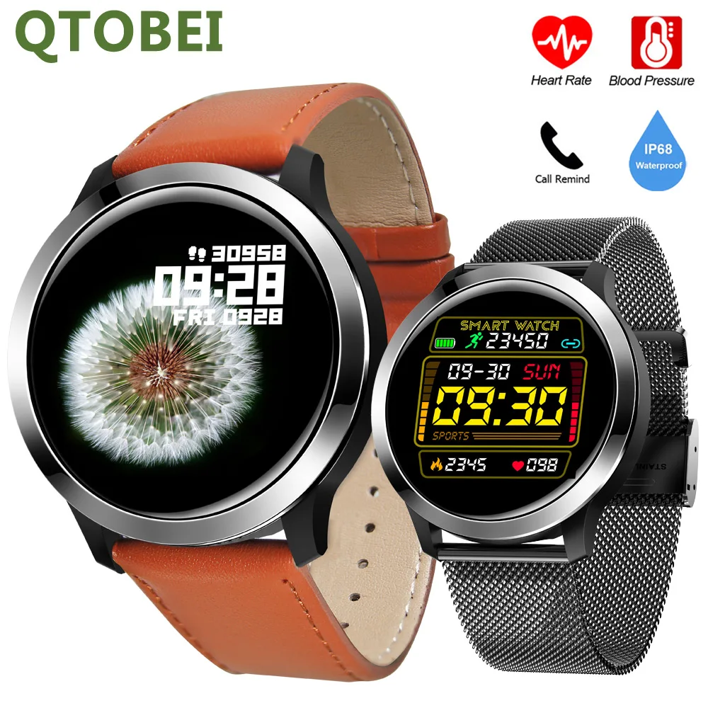

E70 Smart Watch IP68 ECG+PPG Blood Pressure Oxygen Heart Rate Monitor Smartwatch Men Women TPU Watch Band Sport Smart Watch