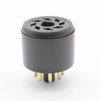 

8pin Octal Gold Plated Tube Socket Saver Base EL34 GZ34 KT88 6V6 6L6 5Z3 6SN7
