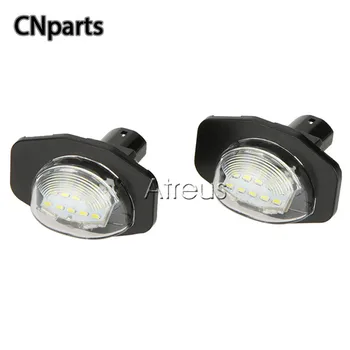 

Auto 2X Car LED For Toyota Corolla Auris Alphard Sienna Wish Scion XD XB Urban License Plate Lights SMD3528 Number Plate Lamp