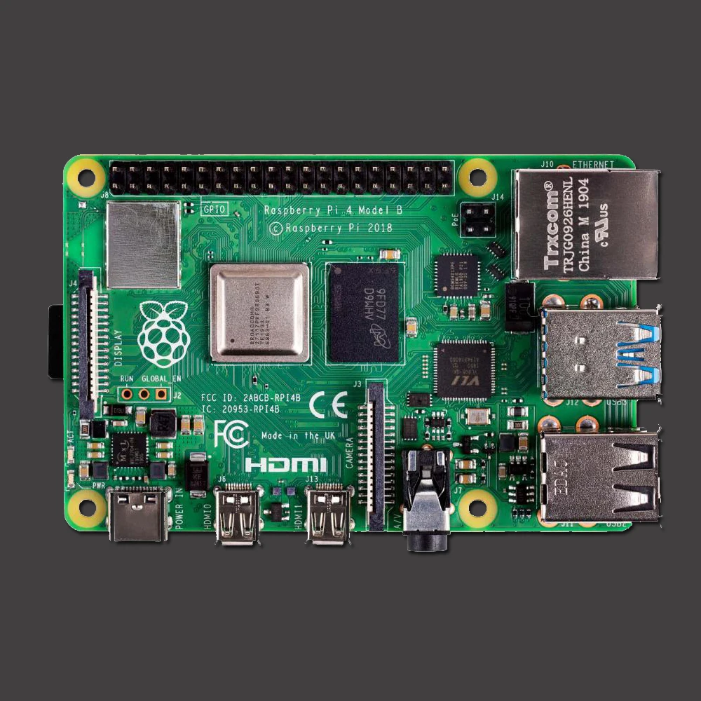 Raspberry Pi 4 модель 4B B BCM2711 четырехъядерный Cortex-A72 1,5 ГГц 1 ГБ/2 ГБ/4 ГБ ОЗУ с двухдиапазонной поддержкой Wi-Fi Bluetooth PoE