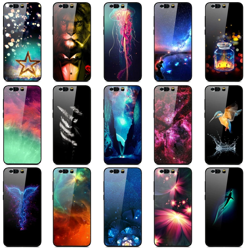 huawei snorkeling case For for huawei honor 9 lite cases honor9 hard tempered glass phone back cover for honor 10 lite honor 10 Coque Etui full 360 phone case for huawei